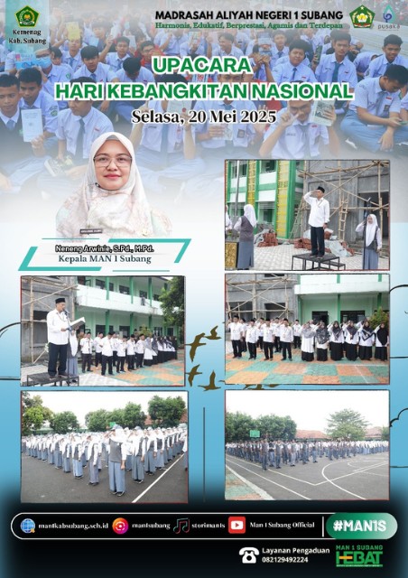 MAN 1 Subang Peringati Hari Kebangkitan Nasional ke-117 Tahun 2025
